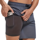 Boxhero 3-in-1 Quick-Dry Swim Trunks with Compression Liner